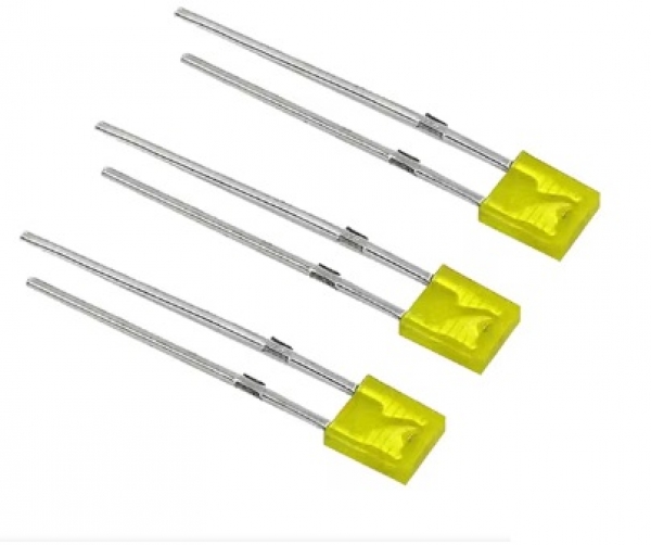 LED Gelb 2x3x4mm, rechteckig